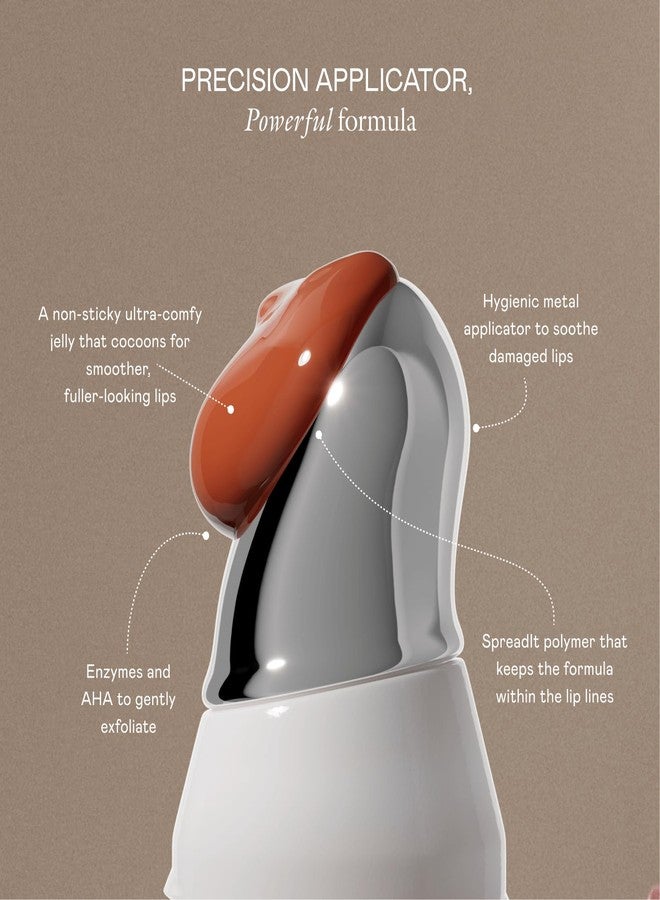 EADEM Le Chouchou Lip Softening Balm, Lip Gloss for Women, Lip Plumper & Lip Mask, Overnight Hydrating & Moisturizing Luxury Lip Balm, 0.5 oz, Burnt Malai - Image 4